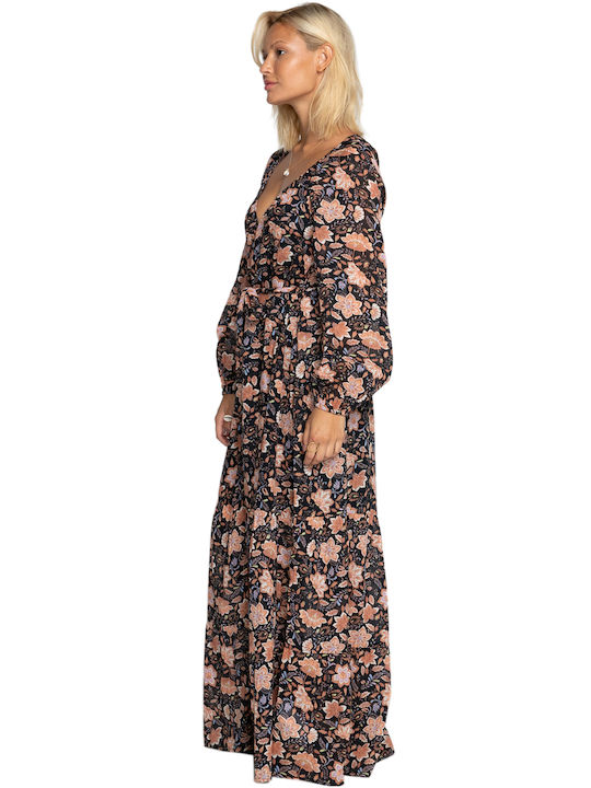 Billabong Heart' Maxi Φόρεμα Μαύρο (BPB/BLACK PEBBLE)