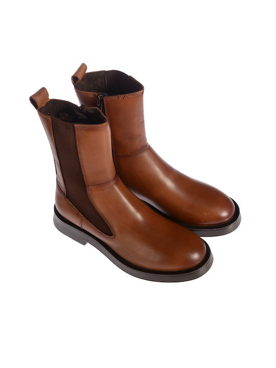 Member Leather Women's Chelsea Boots Tabac Brown