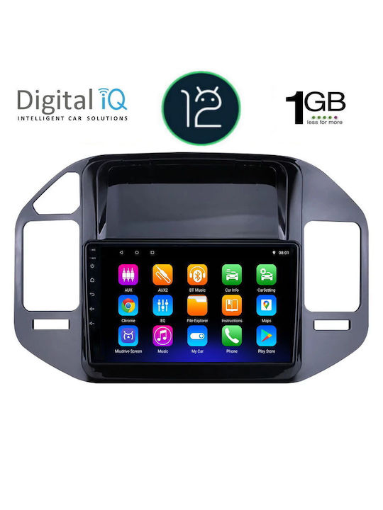 Digital IQ Sistem Audio Auto pentru Mitsubishi Pajero Audi A7 1999-2006 (Bluetooth/USB/WiFi/GPS) cu Ecran Tactil 9"