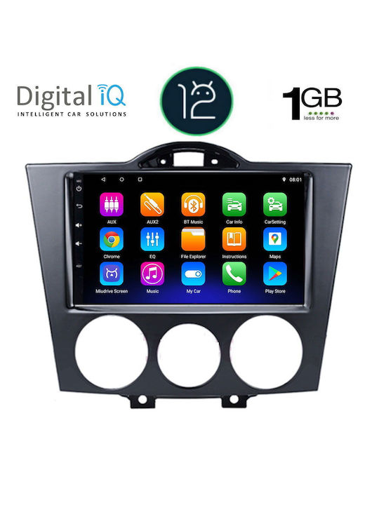 Digital IQ Car-Audiosystem für Audi A7 Mazda RX-8 2001-2008 (Bluetooth/USB/WiFi/GPS) mit Touchscreen 9"