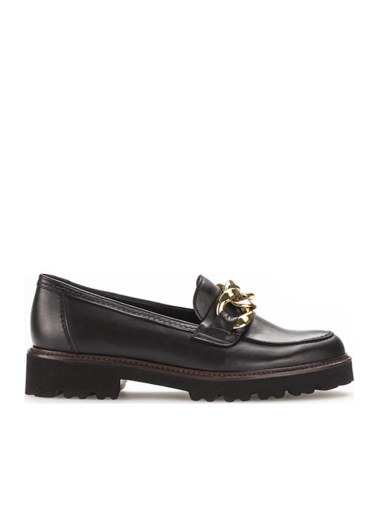 Γυναικεία Μοκασίνια Black & Gold
