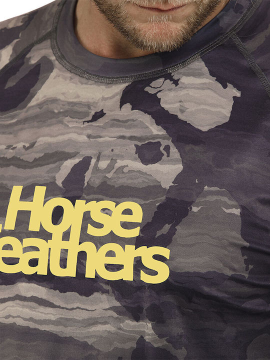 Horsefeathers Riley Thermal Ανδρική Ισοθερμική Μακρυμάνικη Μπλούζα Πολύχρωμη