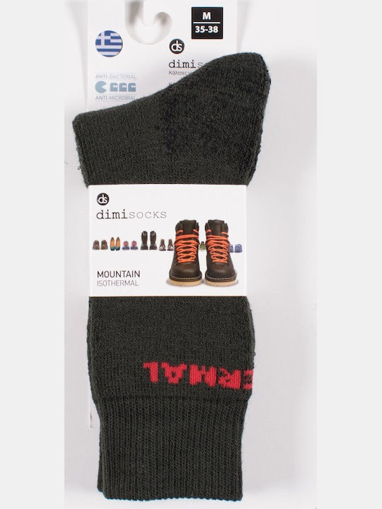 Dimi Socks Ανδρικές Ισοθερμικές Κάλτσες Μαύρες