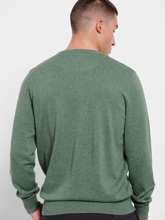 Garage Fifty5 Herren Langarm-Pullover Olive Green