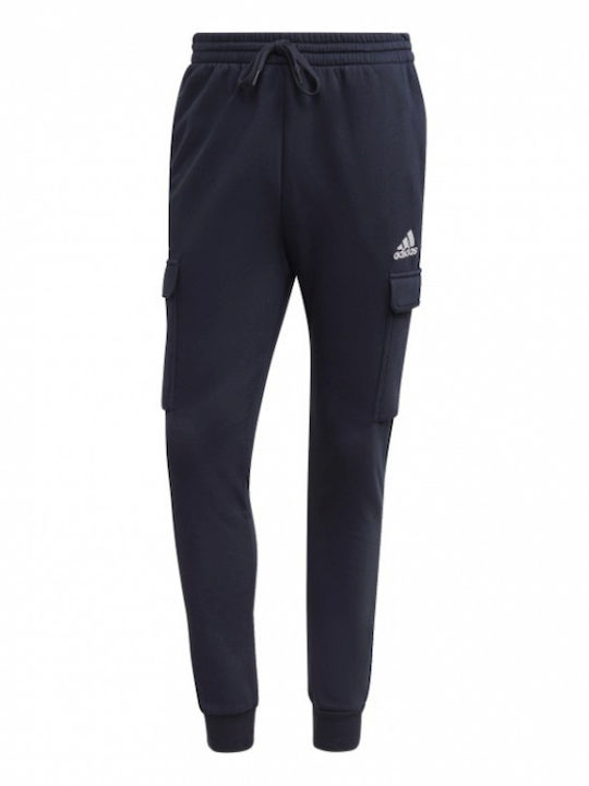 Essentials Cargo Sweatpants with Elastic Blue