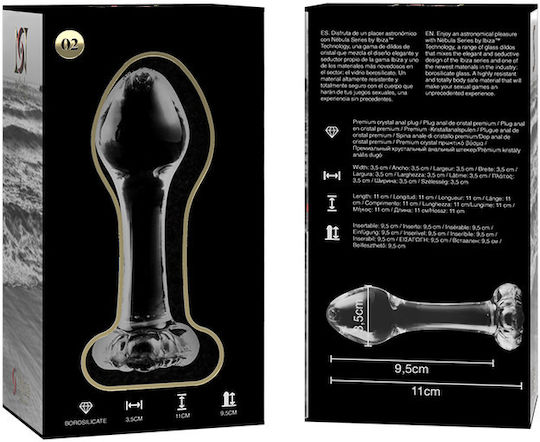 Ibiza Anal Plug Transparent 11cm