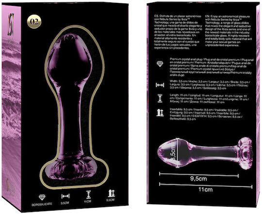 Ibiza Anal Plug Rosa 11cm