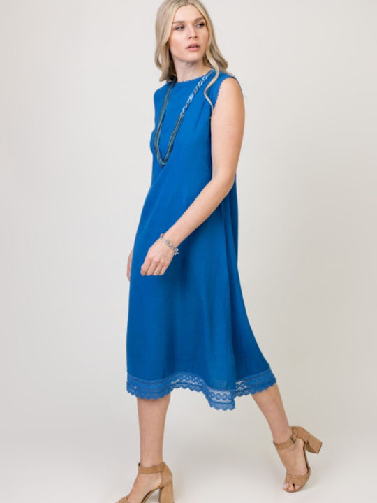 Natural Line Sommer Midi Kleid Rua