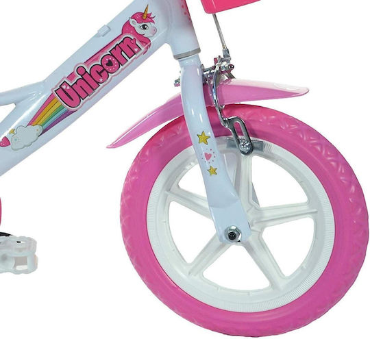 Dino Bikes Unicorn 12" Kinder Fahrrad BMX Rosa