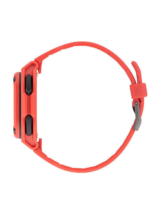 adidas City Tech Two Herrenuhr 45mm Batterie mit Roter Gummi-Farbe