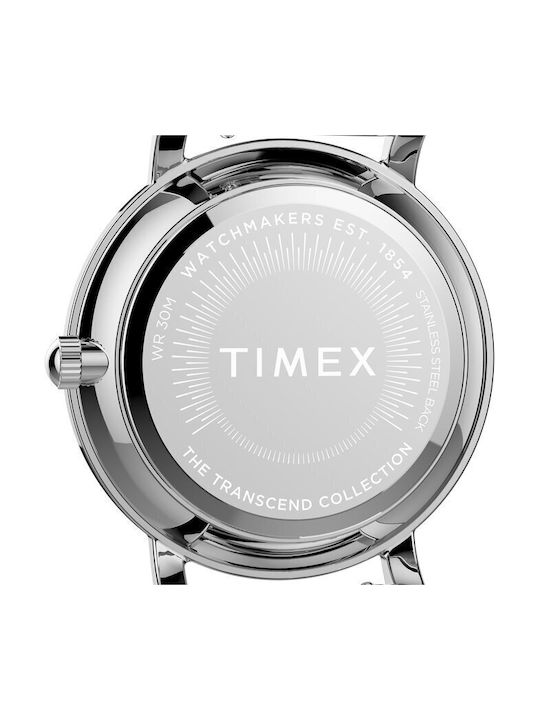 Timex Watch with Silver Metal Bracelet