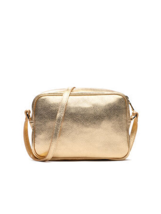 Patrizia Pepe Damen Tasche Crossbody Gold