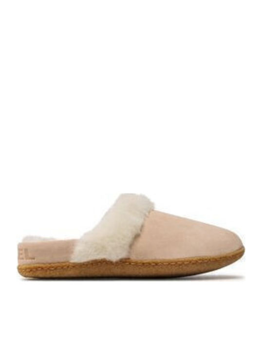 Nakiska Slide Ii Winter Women's Slippers with Fur Beige