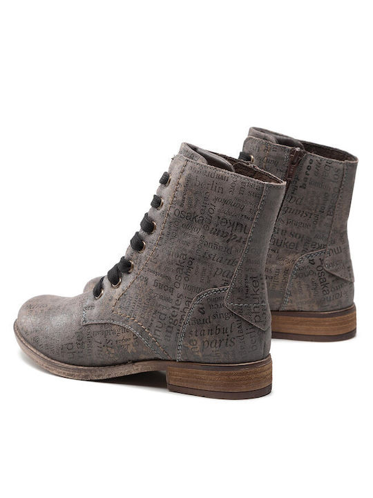 Stiefeletten Damen Gray