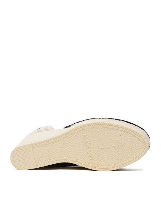 K 1.0 Platforme Dama Tip Espadrile Negre