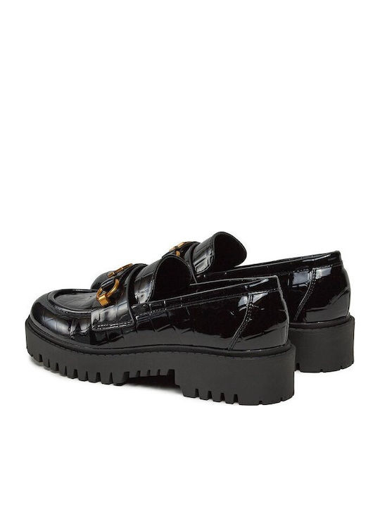 Oragen2 Women's Moccasins in Black Color
