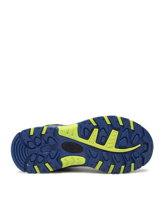 Παιδικά Μποτάκια Πεζοπορίας Rigel Mid Αδιάβροχα Navy Μπλε