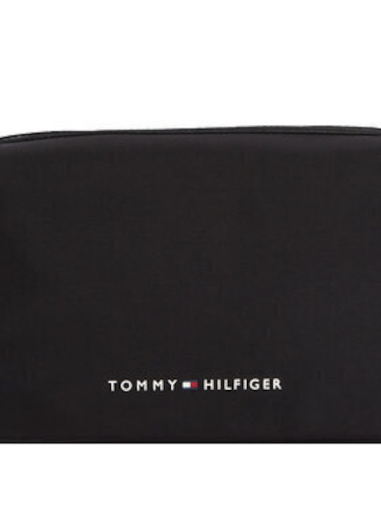 Tommy Hilfiger Necessaire Th Skyline Washbag in Schwarz Farbe