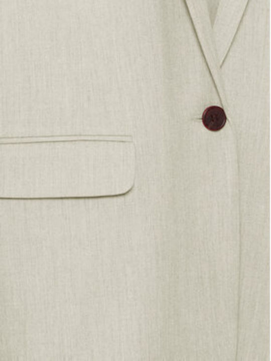 Fransa Damen Blazer Beige