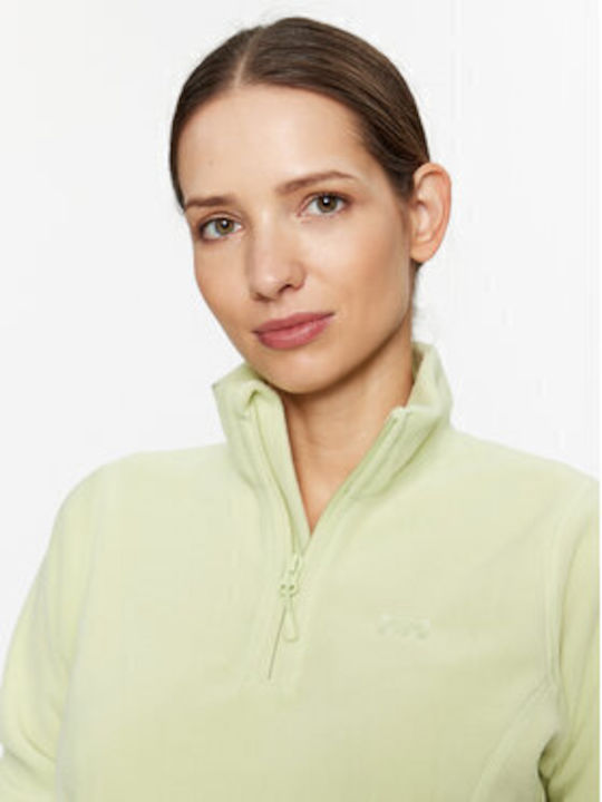 Daybreaker Women's Long Sleeve Fleece Blouse Green