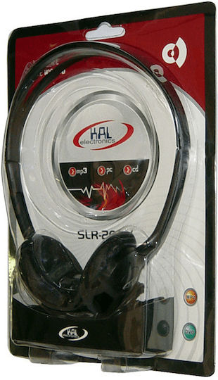 SLR-206 Wired On Ear Headphones Black SLR-206