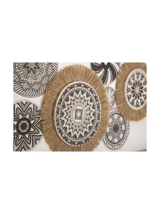 Mauro F Wooden Wall Ornament 70x2.8x35cm