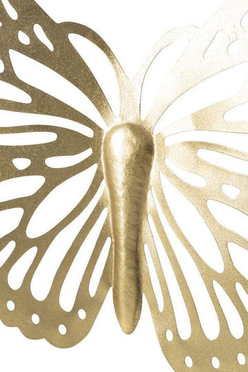 Mauro F Wanddekoration Gold 43x2x35cm