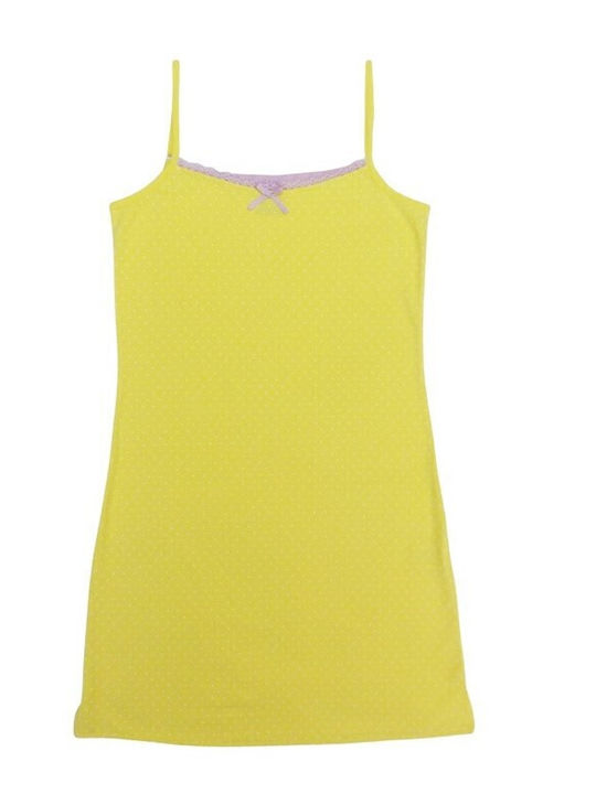 Noidinotte Women's Winter Nightgown Yellow