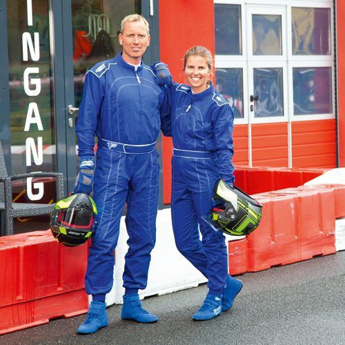 Speed Racewear Daytona HS-1 Men's Kart Racing Suit Blue