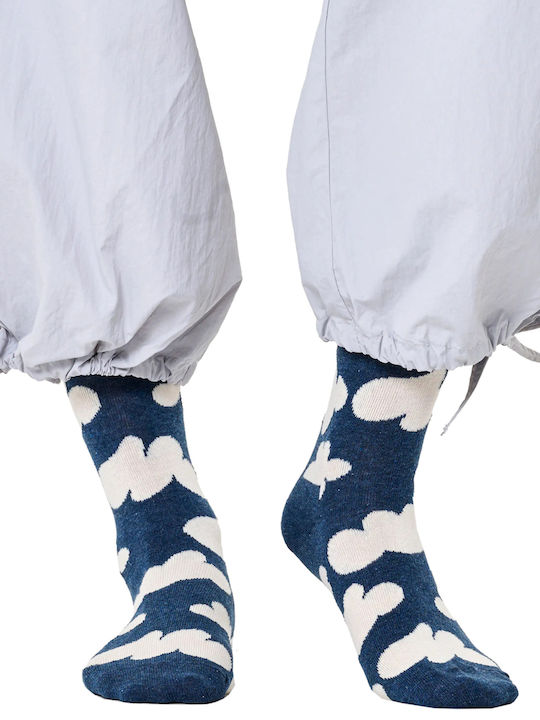 Happy Socks Cloudy Ανδρικές Κάλτσες Πολύχρωμες Happy Socks Cloudy Ανδρικές Κάλτσες Πολύχρωμες