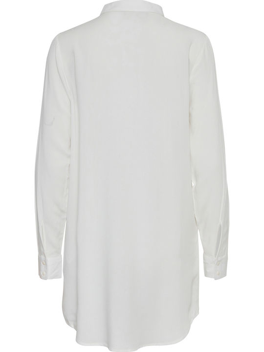 Women's Long Sleeve Shirt Cloud Dancer.