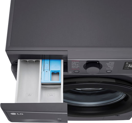 LG Waschmaschine 8kg mit Dampftechnologie 1200 Umdrehungen KI DD Gray F2WR508SBM