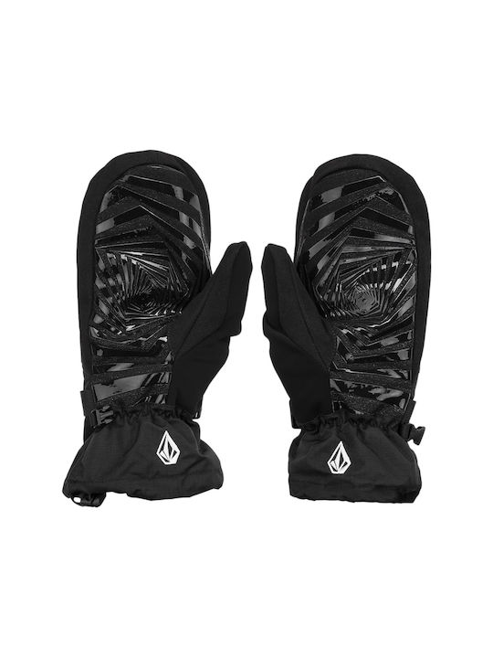 Volcom Millicent Mittens Ανδρικά Γάντια Σκι & Snowboard Μαύρα