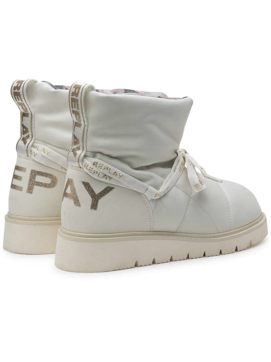 Replay Women's Ankle Boots White