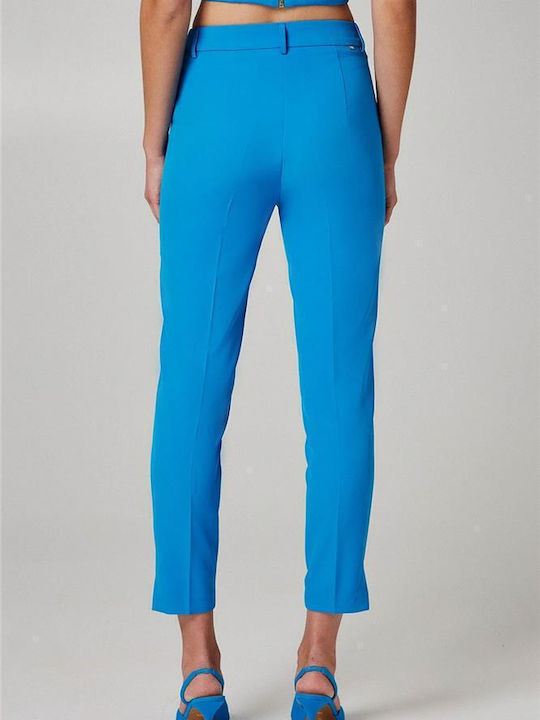 Dama Tesatura Pantaloni Turcoaz