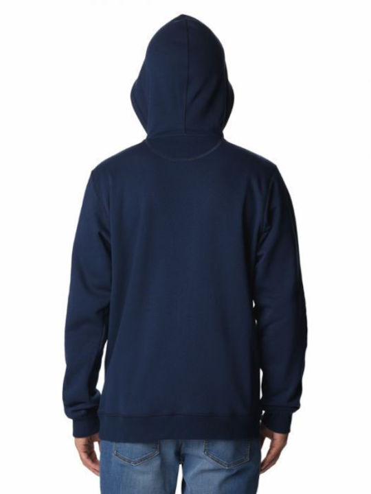 Columbia Ανδρική Ζακέτα Fleece με Φερμουάρ Navy