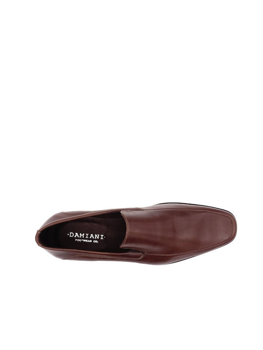 Damiani Men's Moccasins Tabac Brown