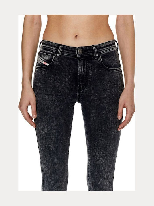 2015 Babhila Γυναικείο Jean Παντελόνι σε Skinny Εφαρμογή Dark Grey