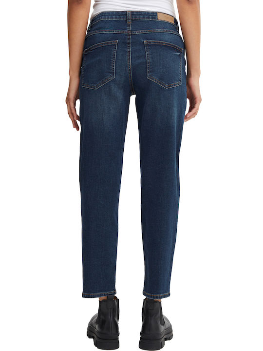 ICHI Women's Jean Trousers Dark blue.