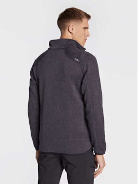 Ανδρική Ζακέτα Fleece Γκρι