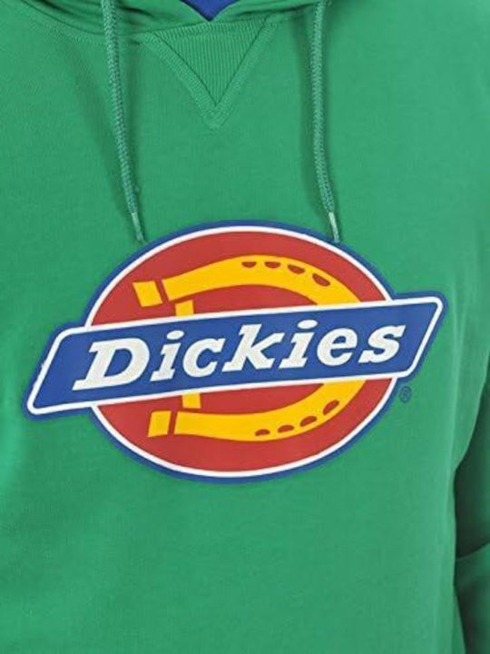 Dickies Men's Sweatshirt with Hood GREEN