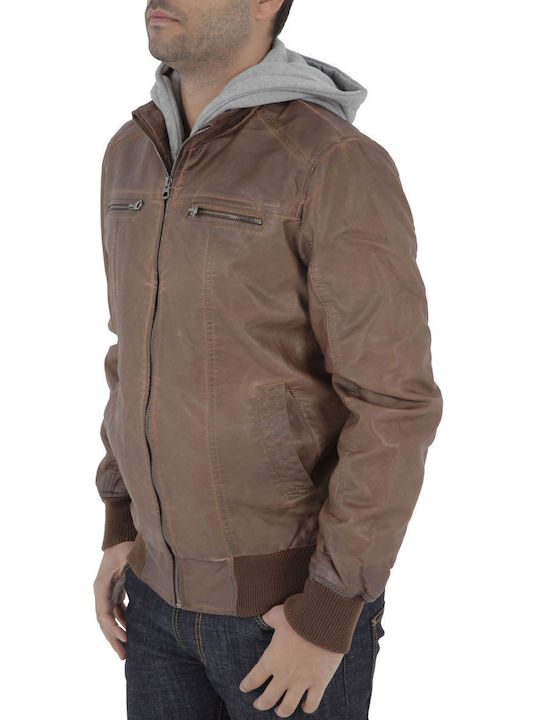 Garage Fifty5 Herren Winter Jacke Lässig ''''''ΤΟΒΑΚΟ''''''