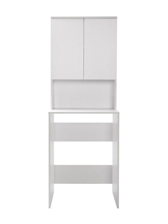 Pakketo Ryda An Der Wand Montierte Badezimmerregal 65x60x182cm Weiß