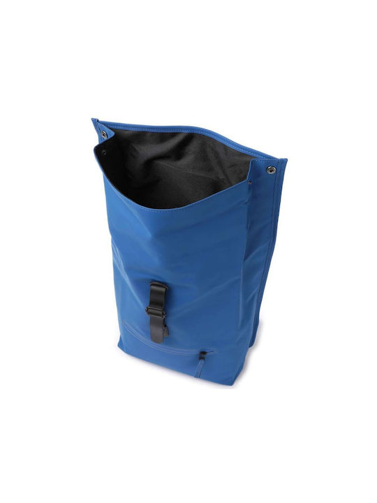 Rains Rolltop Rucksack Backpack Waterproof Blue