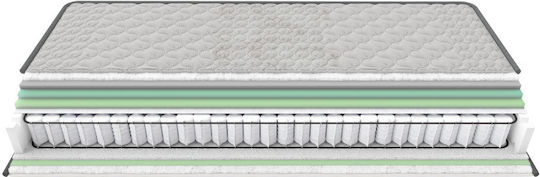 Greco Strom Scheme Doppel Ergonomisch Matratze Schaum 150x200x26cm