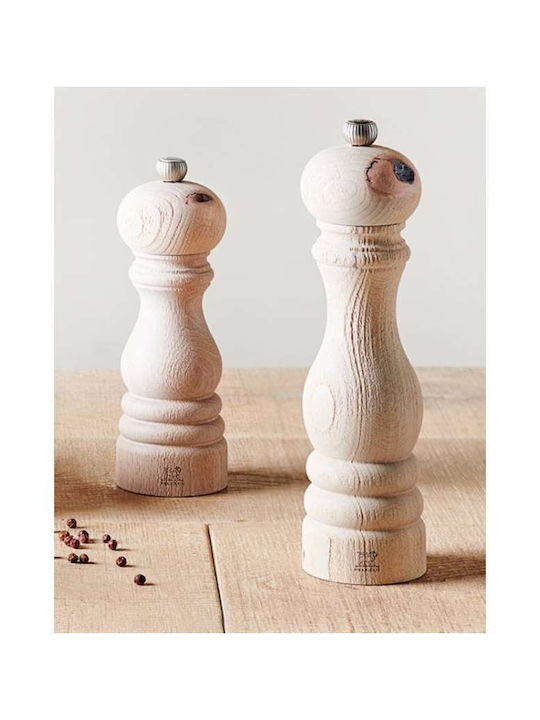 Peugeot Paris Manual Wooden Salt Mill 22cm Beige