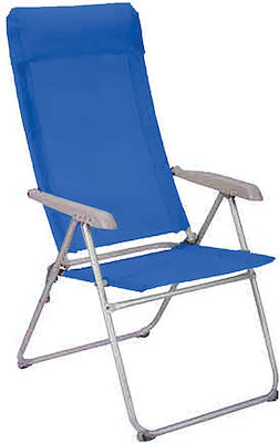 Lianos Lounger-Armchair Beach Aluminium Blue