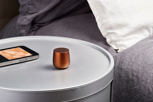 Lexon Mino+ Ηχείο Bluetooth 3W με Διάρκεια Μπαταρίας έως 3 ώρες Καφέ