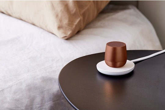 Lexon Mino+ Ηχείο Bluetooth 3W με Διάρκεια Μπαταρίας έως 3 ώρες Καφέ