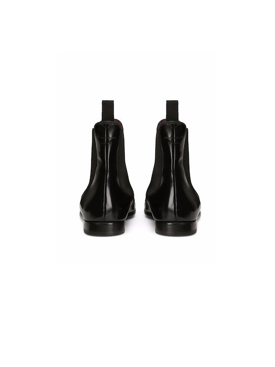 Piele Negru Ghete Chelsea